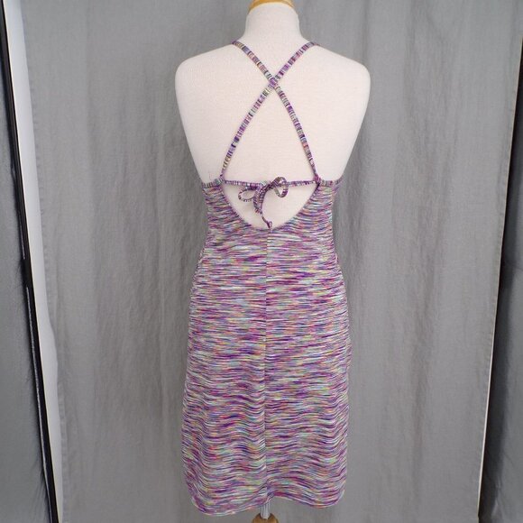 Athleta Women's Adjustable Cross Strap Casual Midi Dress - size M - Picture 4 of 10